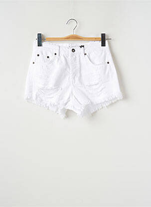 Short blanc SUBDUED femme