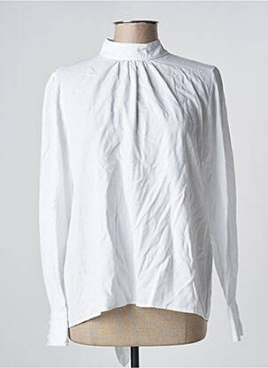 Blouse blanc DEUX. BY ELINE DE MUNCK femme