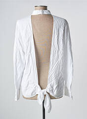 Blouse blanc DEUX. BY ELINE DE MUNCK pour femme seconde vue