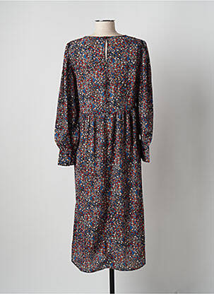 Robe mi-longue noir JACQUELINE DE YONG femme