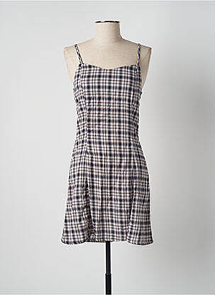 Robe courte bleu NOISY MAY femme
