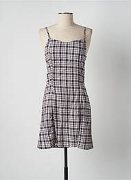 Robe courte bleu NOISY MAY femme