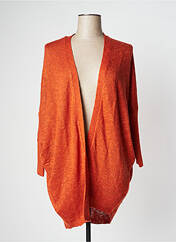 Gilet manches longues orange MANGO pour femme seconde vue