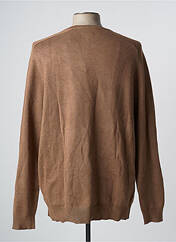 Pull marron TOM TAILOR pour homme seconde vue