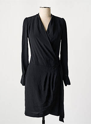 Robe mi-longue noir MORGAN femme