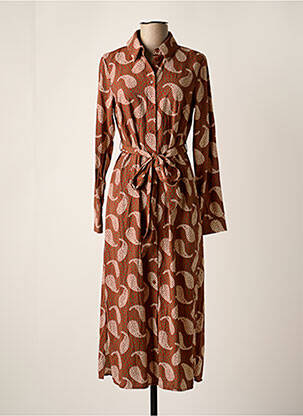 Robe longue marron VILA femme