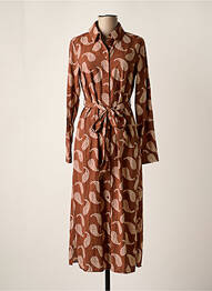 Robe longue marron VILA femme