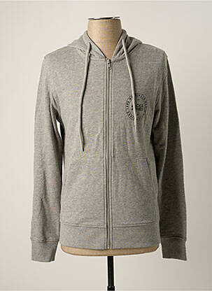 Veste casual gris JACK & JONES pour homme