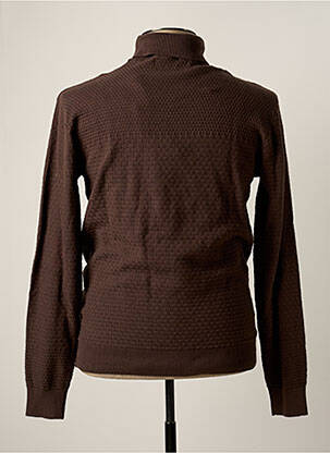 Pull marron BRUCE & BUTLER  homme