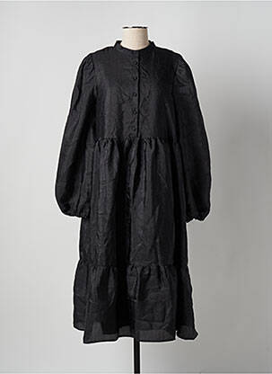 Robe mi-longue noir VILA femme