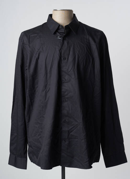 Chemise manches longues noir ONLY&SONS pour homme