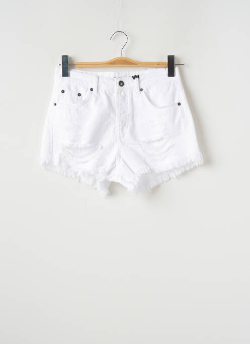 Short blanc SUBDUED pour femme