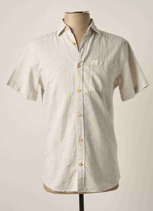 Chemise manches longues blanc JACK & JONES pour homme