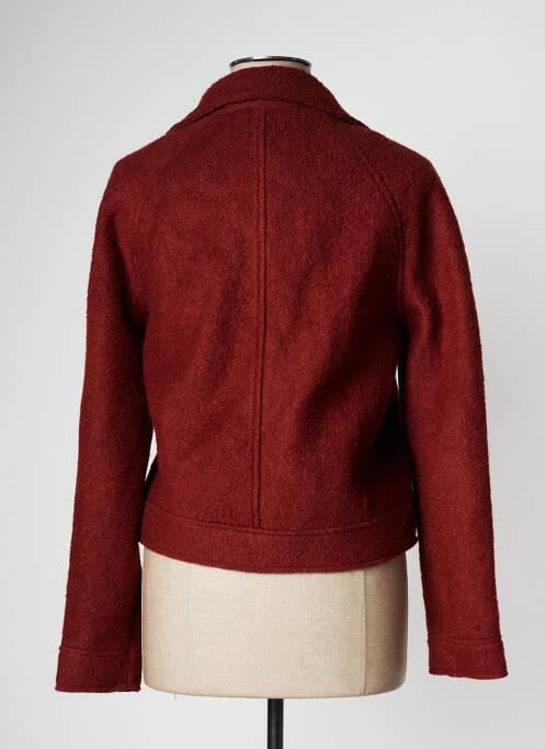 Manteau court orange ONLY pour femme