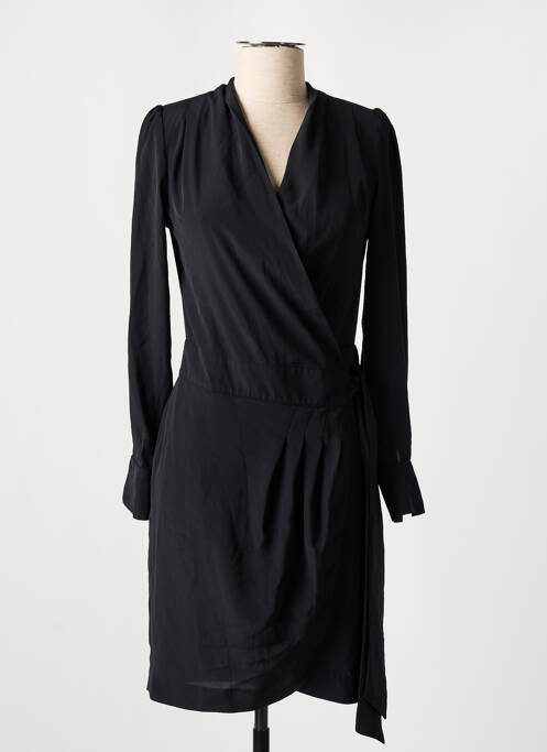 Robe mi-longue noir MORGAN pour femme