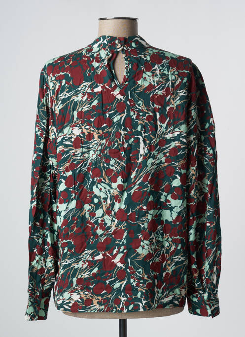 Blouse vert DEUX. BY ELINE DE MUNCK pour femme