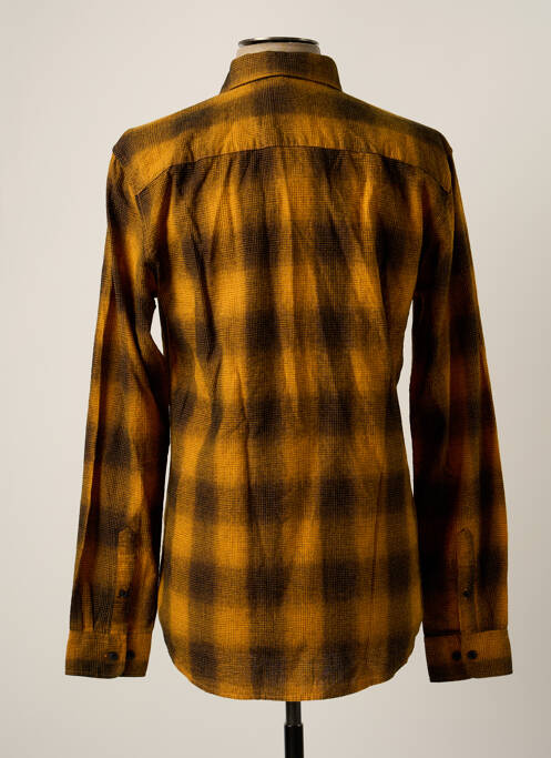 Chemise manches longues jaune ONLY&SONS pour homme