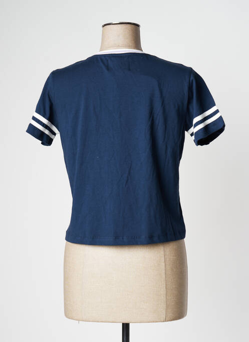 T-shirt bleu CEMI pour femme