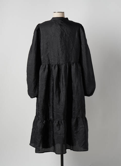 Robe mi-longue noir VILA pour femme