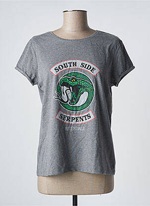 T-shirt gris RIVERDALE femme