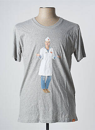 T-shirt gris MORA homme