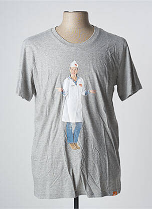 T-shirt gris MORA homme