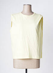 T-shirt jaune MANGO pour femme seconde vue