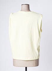 T-shirt jaune MANGO pour femme seconde vue