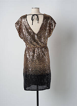 Robe mi-longue jaune VILA femme