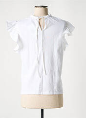 Blouse blanc MANGO pour femme seconde vue