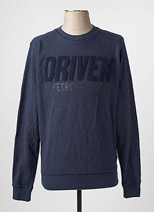 Sweat-shirt bleu PETROL INDUSTRIES homme