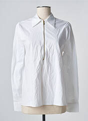 Blouse blanc DEUX. BY ELINE DE MUNCK pour femme seconde vue