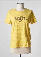 T-shirt jaune ONLY pour femme seconde vue