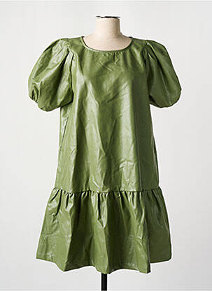 Robe mi-longue vert ONLY femme