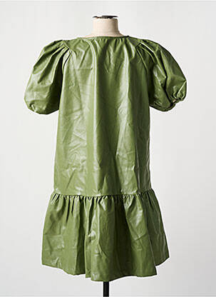 Robe mi-longue vert ONLY femme