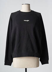 Sweat-shirt noir WRANGLER pour femme seconde vue