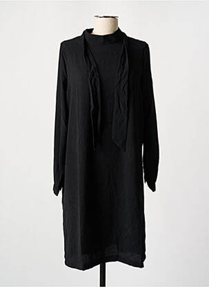 Robe mi-longue noir ZABAIONE femme