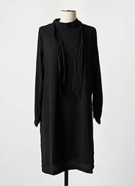 Robe mi-longue noir ZABAIONE femme