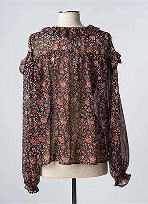Blouse noir MANGO femme