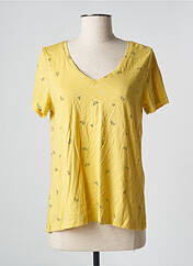 T-shirt jaune ONLY pour femme seconde vue