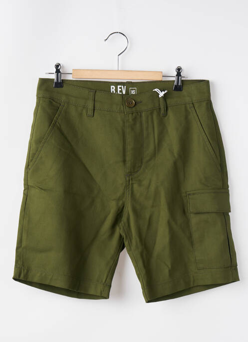 Bermuda vert R.EV 1703 BY REMCO EVENPOEL  pour homme