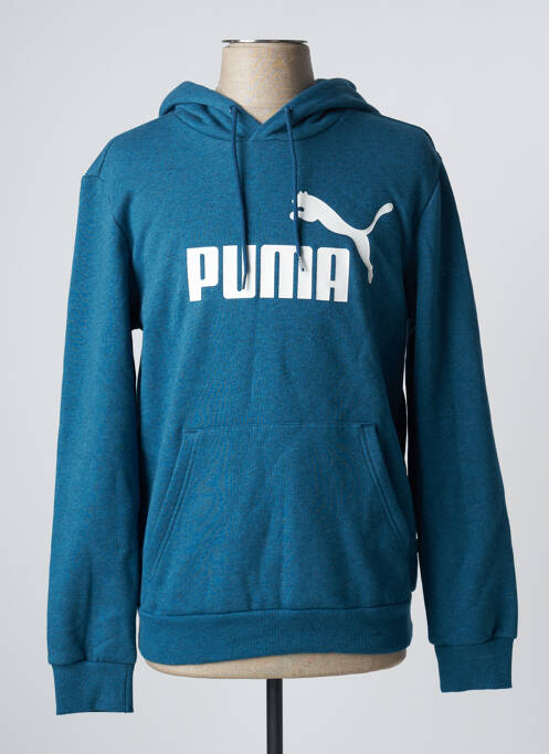 Sweat-shirt à capuche bleu PUMA pour homme