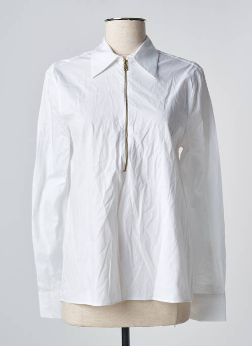 Blouse blanc DEUX. BY ELINE DE MUNCK pour femme