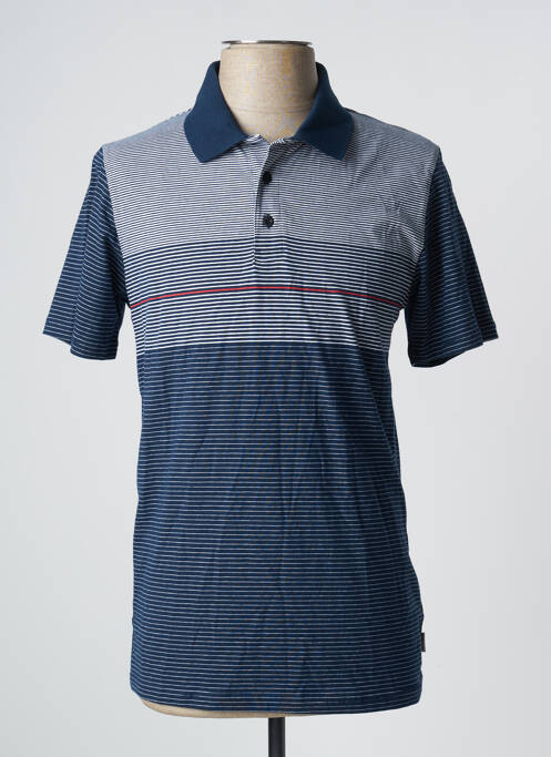 Polo bleu JACK & JONES pour homme