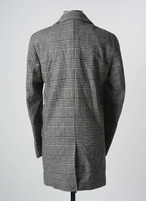 Manteau long noir JACK & JONES pour homme