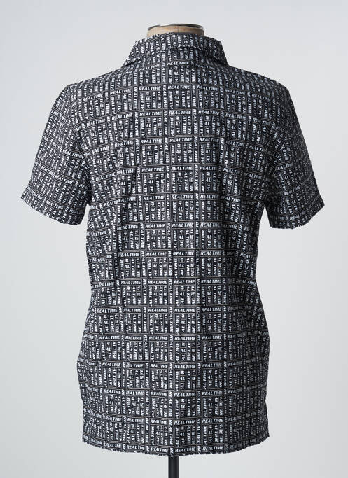 Chemise manches courtes noir DYJCODE BY DENNIS PRAET  pour homme