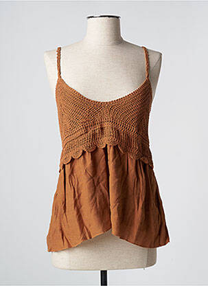 Blouse marron HAILYS femme