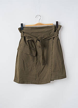 Jupe courte vert ASTRID BLACK LABEL femme