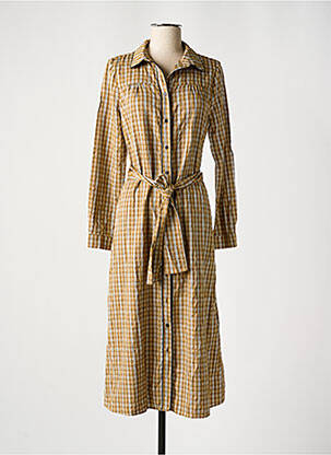 Robe mi-longue jaune LE FABULEUX MARCEL DE BRUXELLES femme