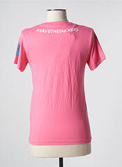 T-shirt rose SAVE THE DUCK pour femme seconde vue